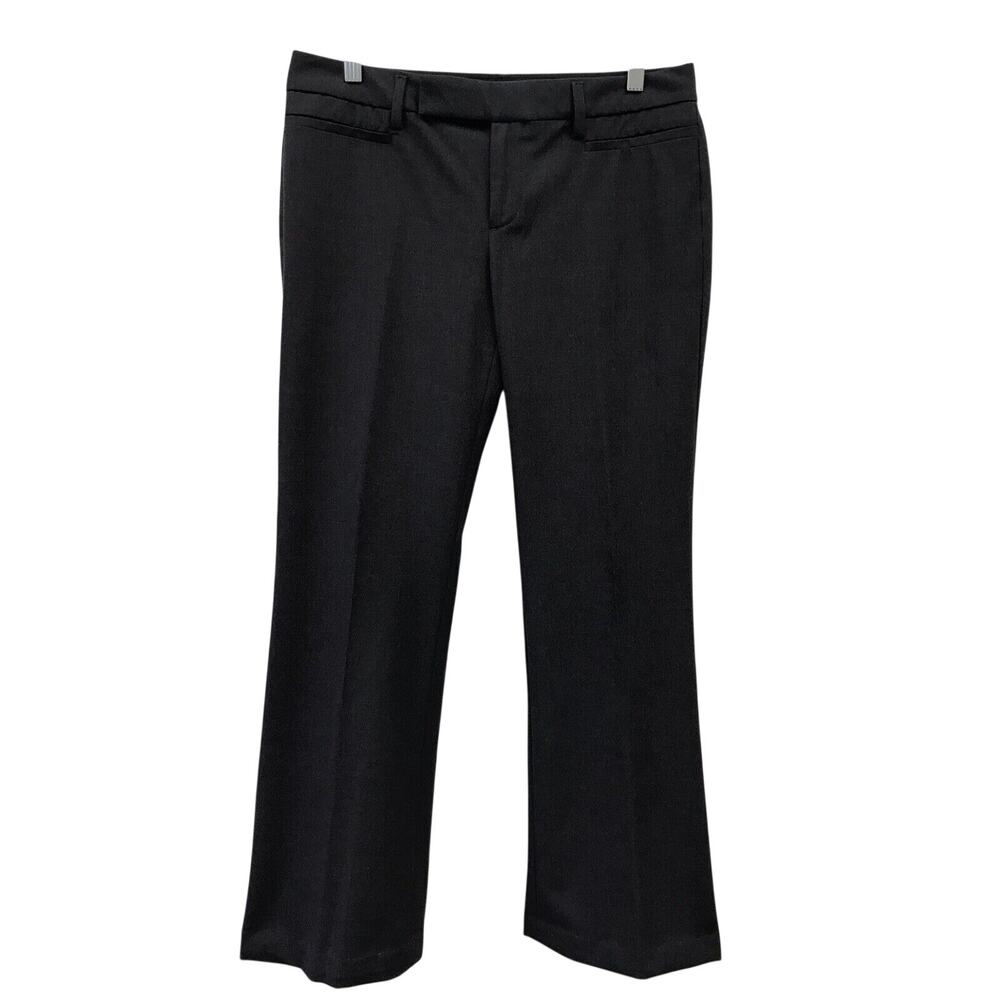Gap Pants Womens 4 Gray Stretch Modern Boot Wide Leg